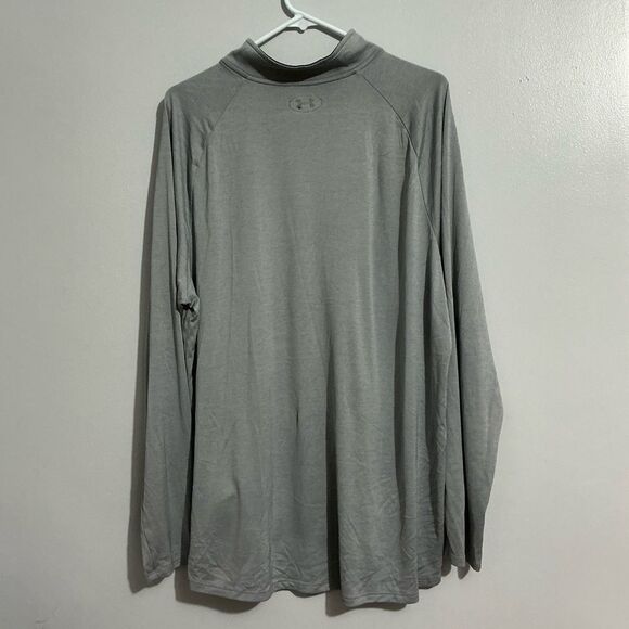 Men’s Under Armour Half Zip Top Gray size XXL - Picture 3 of 4